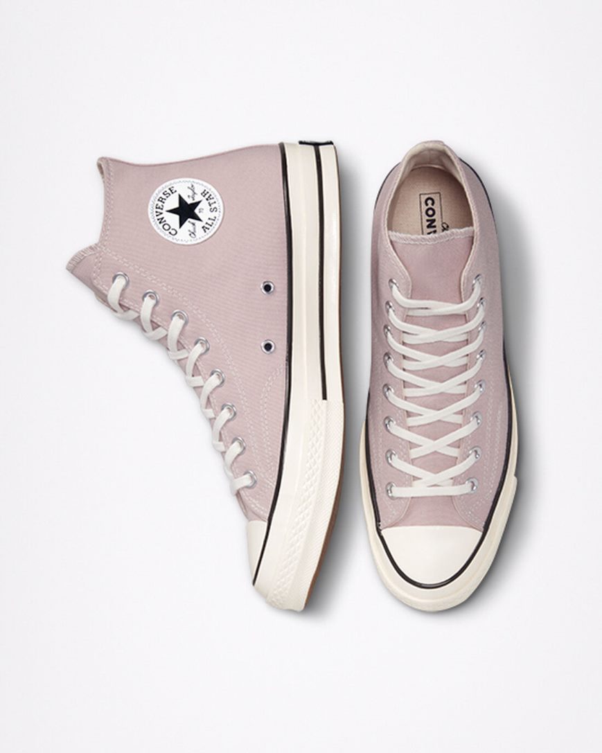 Dámské Boty Vysoké Converse Chuck 70 Platene Šedé Černé | CZ QUIR89